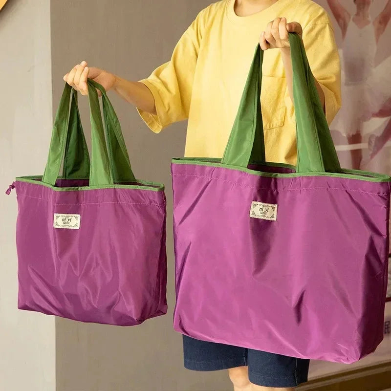 Large Reusable Fabric Tote Bag