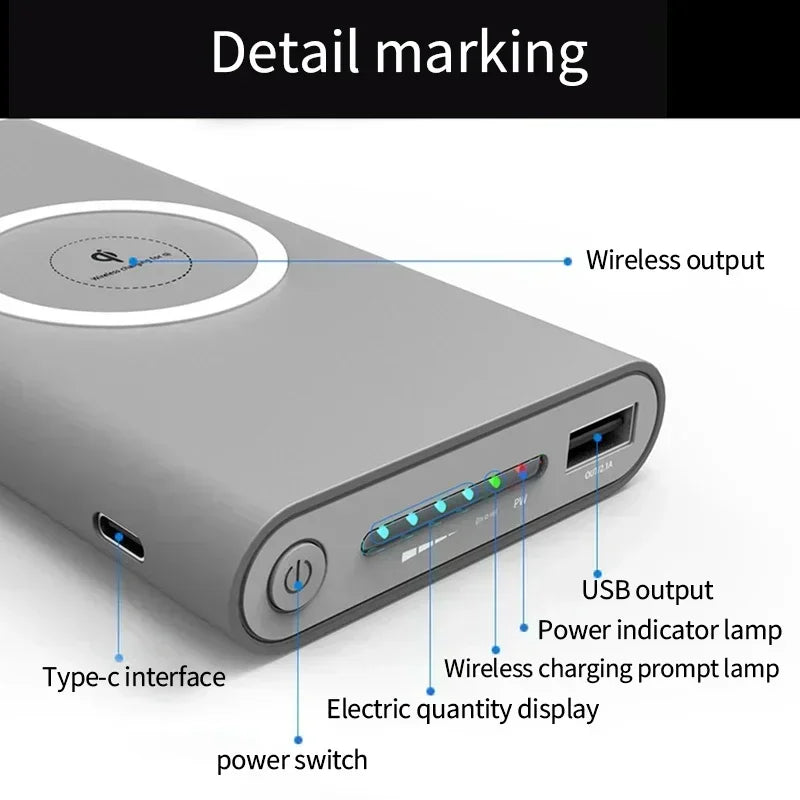 20000mAh Wireless Fast Charger