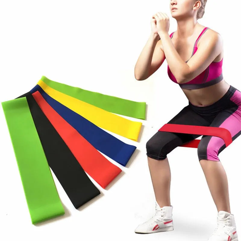 5pcs Yoga Tension Belt: Fitness Elastic Resistance