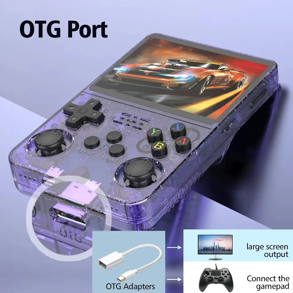 RetroVibe: R36S 64GB Portable Open Source Gaming Console